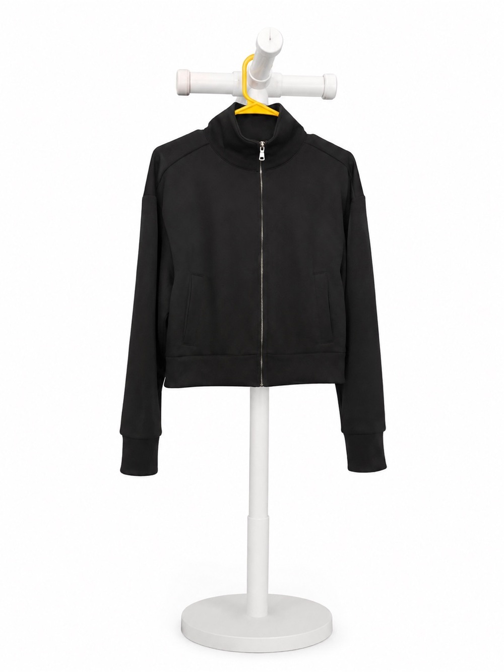 a new day Black Zip-Up Bomber Jacket